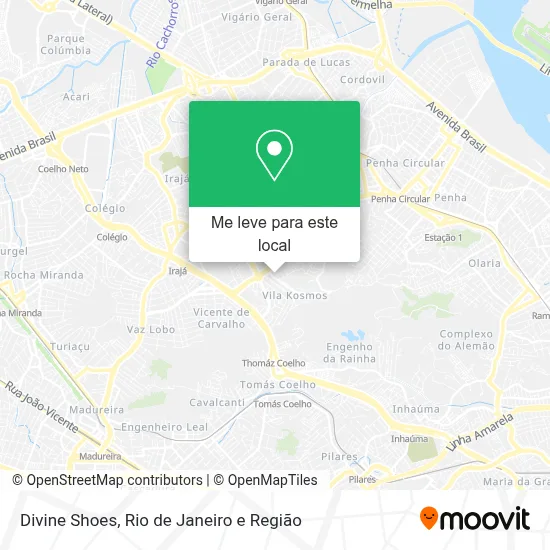 Divine Shoes mapa