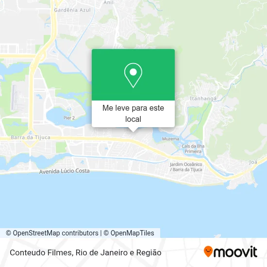 Conteudo Filmes mapa