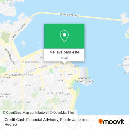 Credit Cash Financial Advisory mapa