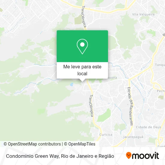 Condominio Green Way mapa