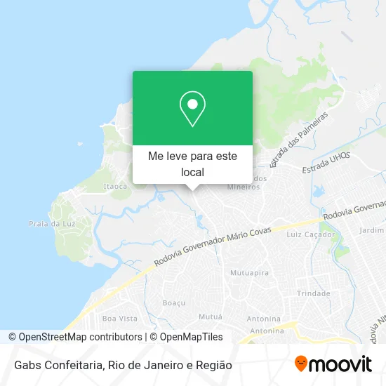 Gabs Confeitaria mapa