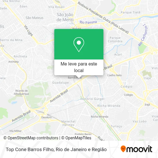 Top Cone Barros Filho mapa