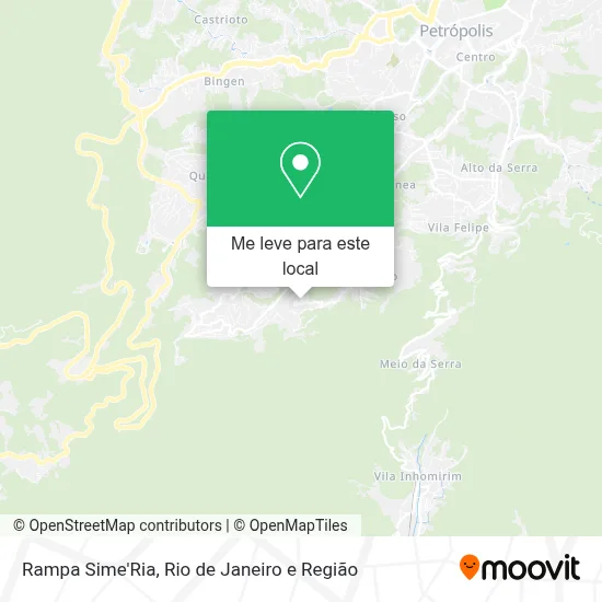 Rampa Sime'Ria mapa