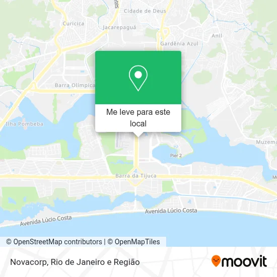 Novacorp mapa
