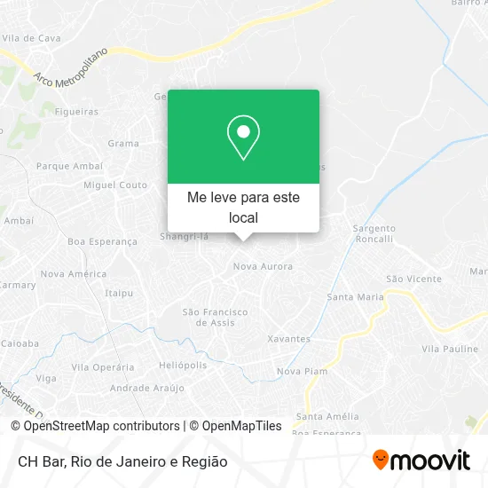 CH Bar mapa