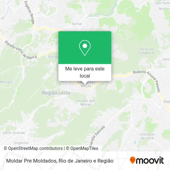 Moldar Pre Moldados mapa