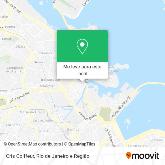 Cris Coiffeur mapa
