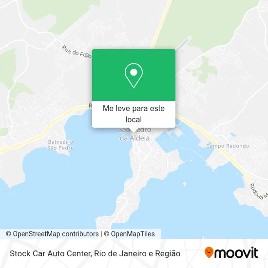 Stock Car Auto Center mapa