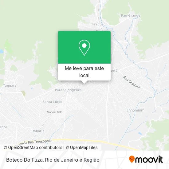 Boteco Do Fuza mapa