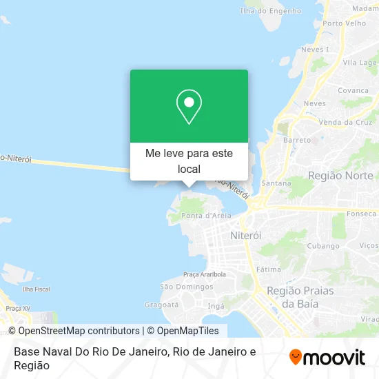 Base Naval Do Rio De Janeiro mapa