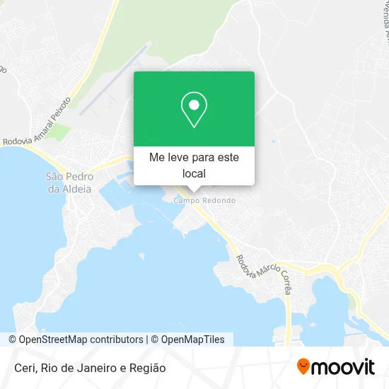 Ceri mapa