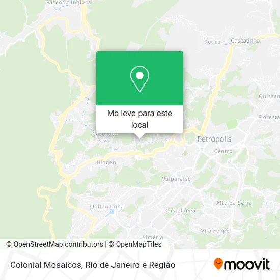 Colonial Mosaicos mapa