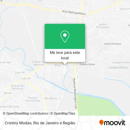 Cristiny Modas mapa