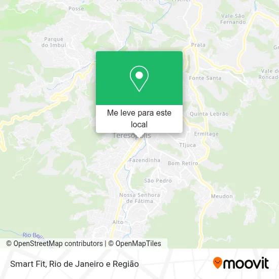 Smart Fit mapa