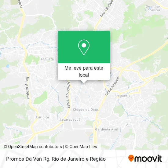 Promos Da Van Rg mapa