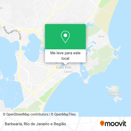 Barbearia mapa