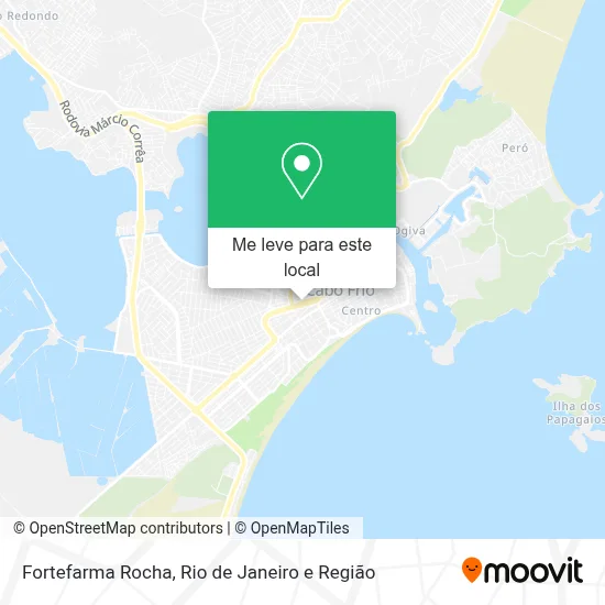 Fortefarma Rocha mapa