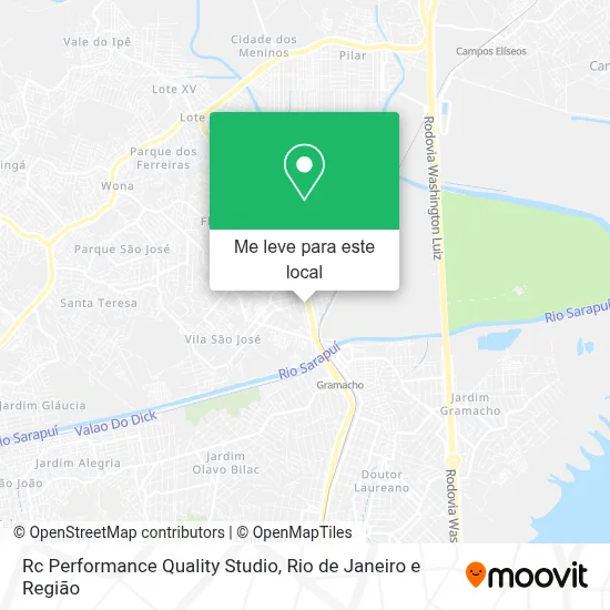 Rc Performance Quality Studio mapa