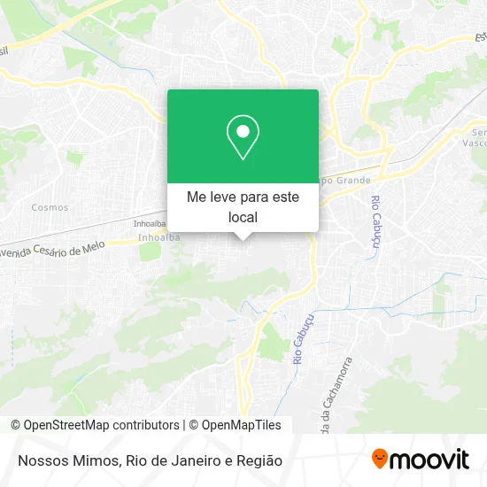 Nossos Mimos mapa