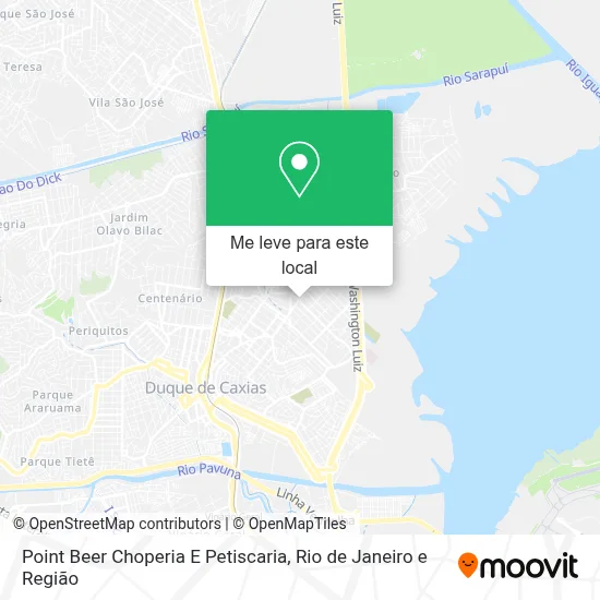 Point Beer Choperia E Petiscaria mapa