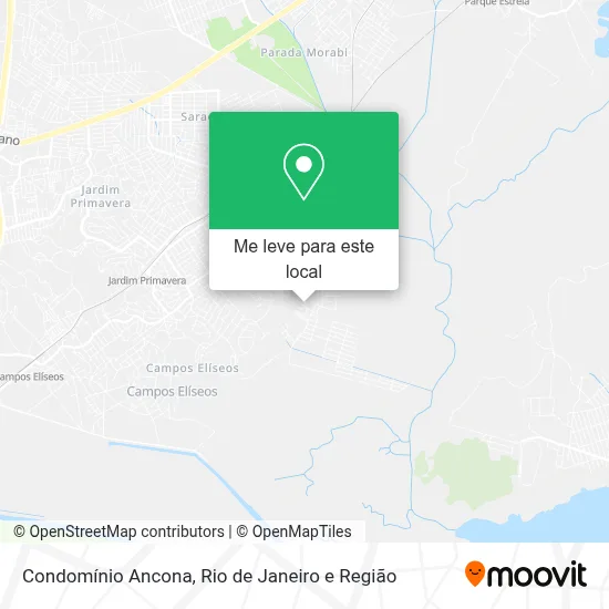 Condomínio Ancona mapa