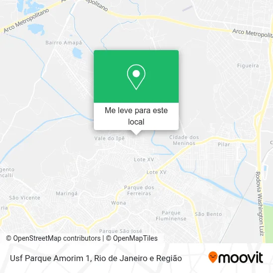 Usf Parque Amorim 1 mapa