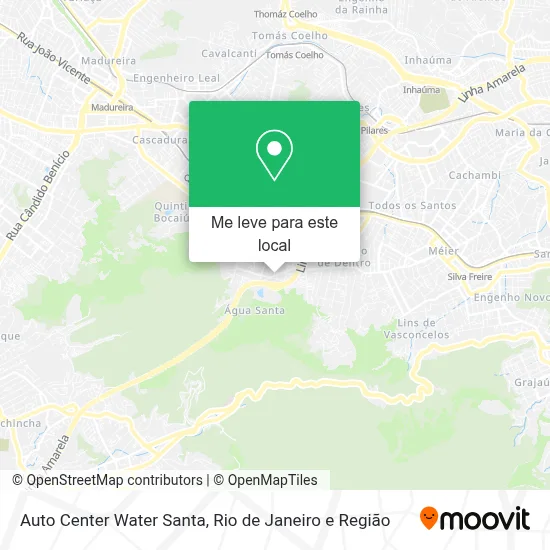 Auto Center Water Santa mapa
