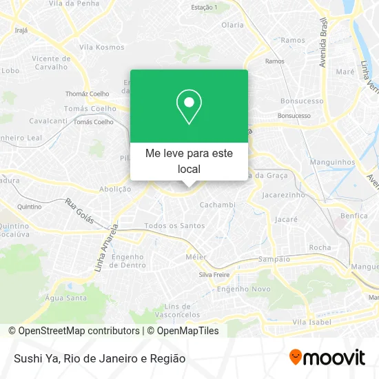 Sushi Ya mapa