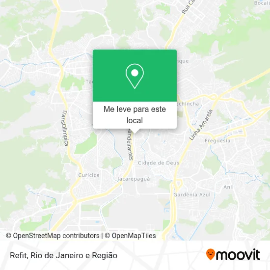Refit mapa