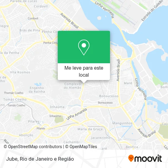 Jube mapa