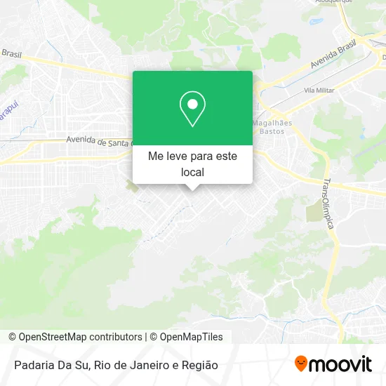Padaria Da Su mapa