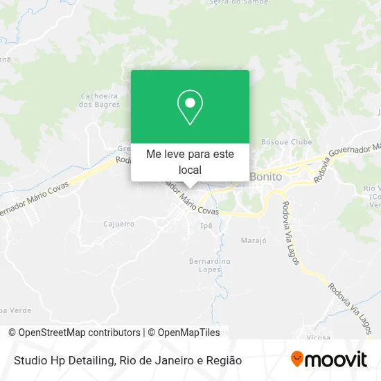 Studio Hp Detailing mapa