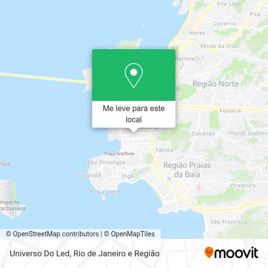 Universo Do Led mapa
