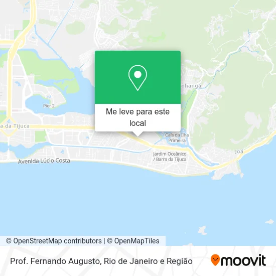 Prof. Fernando Augusto mapa