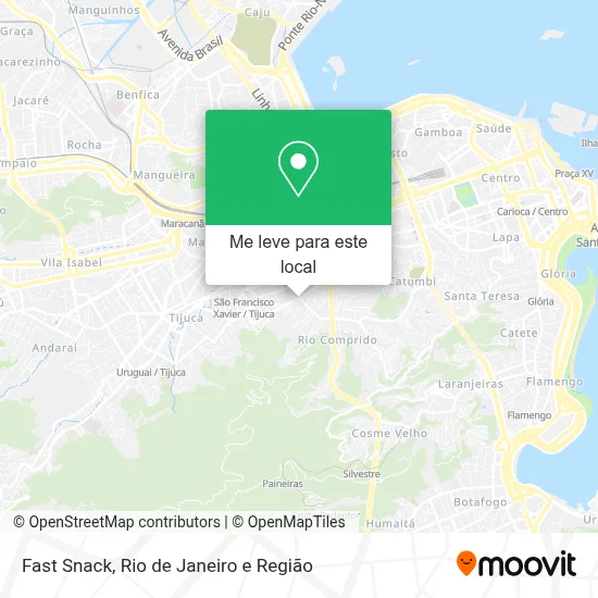 Fast Snack mapa