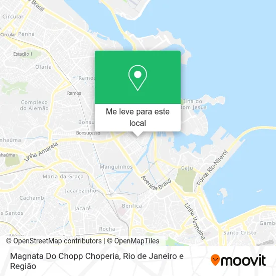 Magnata Do Chopp Choperia mapa