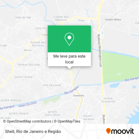 Shell mapa