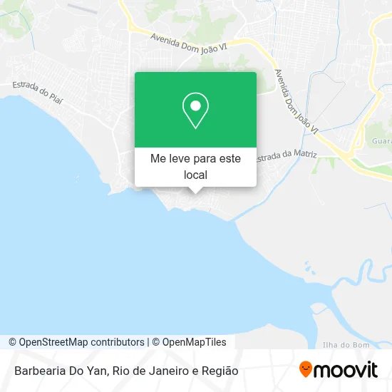 Barbearia Do Yan mapa