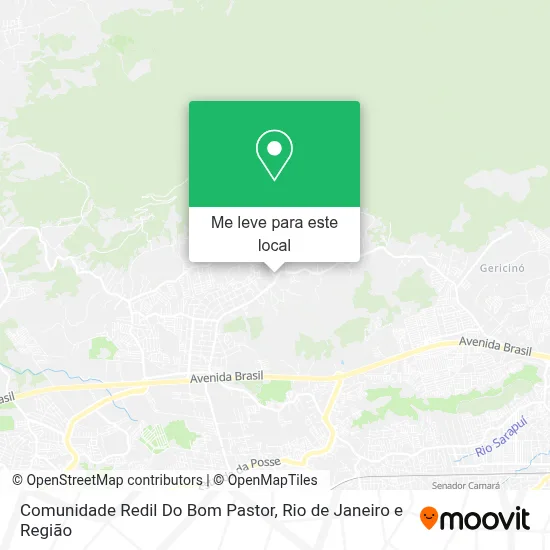 Comunidade Redil Do Bom Pastor mapa
