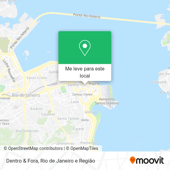 Dentro & Fora mapa