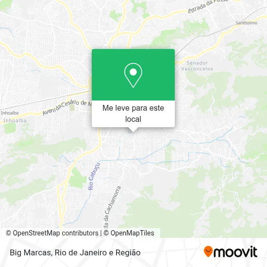 Big Marcas mapa