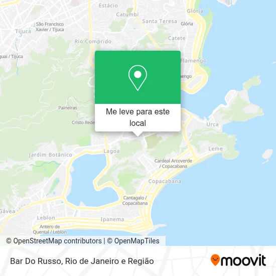 Bar Do Russo mapa