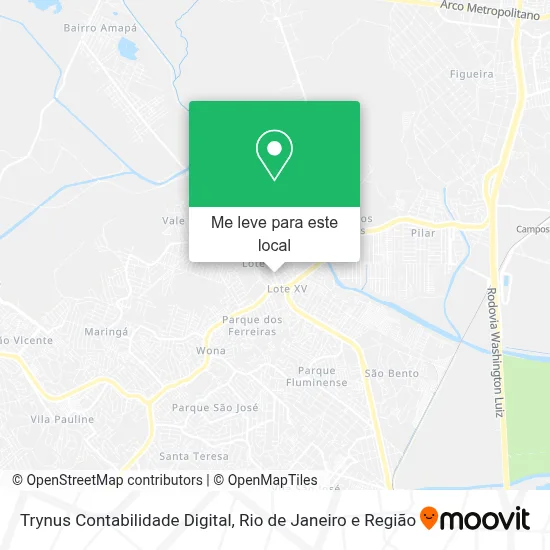 Trynus Contabilidade Digital mapa
