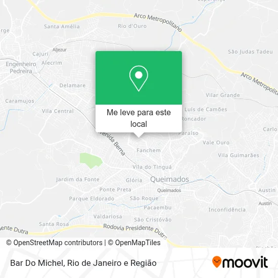 Bar Do Michel mapa