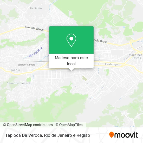 Tapioca Da Veroca mapa
