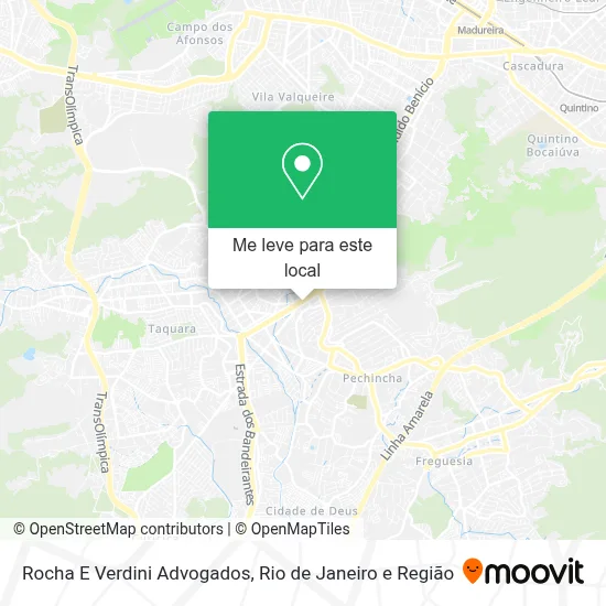Rocha E Verdini Advogados mapa