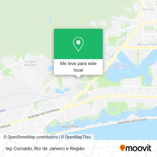 Iep Coroado mapa