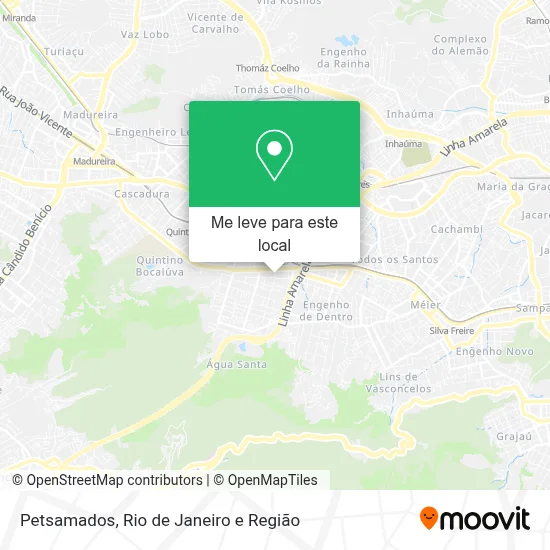 Petsamados mapa