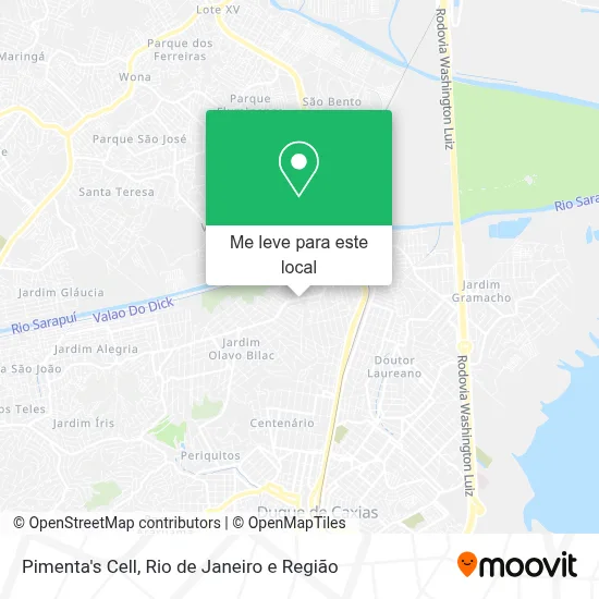 Pimenta's Cell mapa