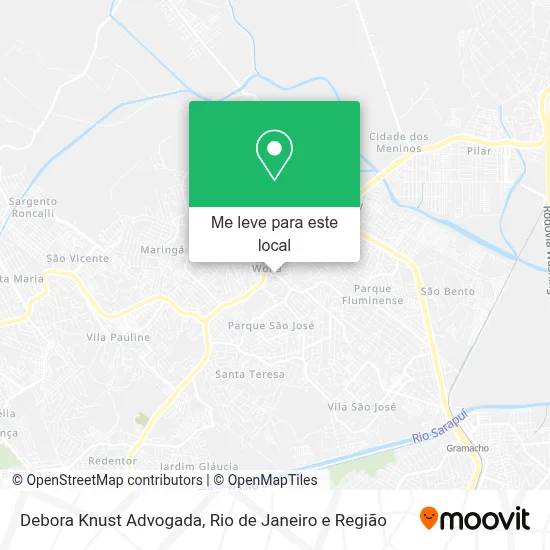 Debora Knust Advogada mapa